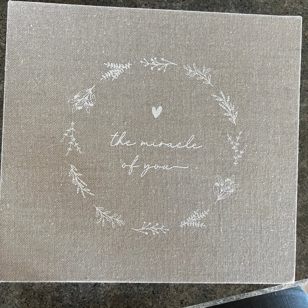 New The miracle of You, baby journal book
